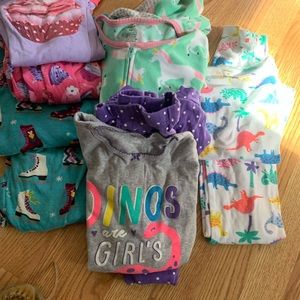 Lot of Girls Winter PJ’s